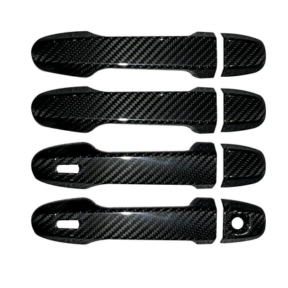 Rexpeed (VB) Dry Carbon Fiber Door Handle Covers (2022+ WRX S4) - Rexpeed