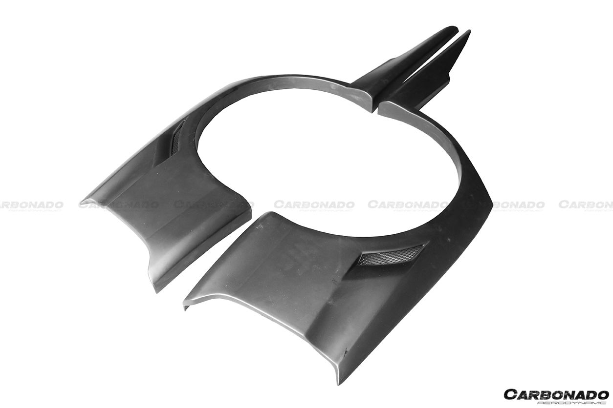 Guardabarros trasero ancho estilo Mitsubishi Evo 7 8 9 VTX Carbonado 2003-2006