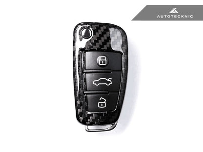 Estuche de carbono seco para llave remota AutoTecknic - Vehículos Audi