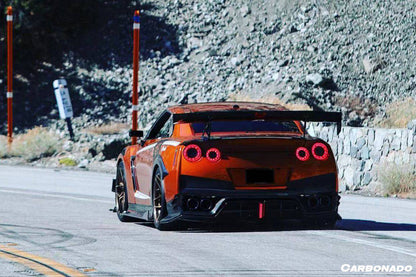 Carbonado 2008-2021 Nissan GTR R35 CBA  DBA  EBA VA Style Rear Fender Flare