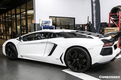 Panel de admisión trasero de fibra de carbono estilo OEM para Lamborghini Aventador LP700 LP740 Coupé Carbonado 2011-2016