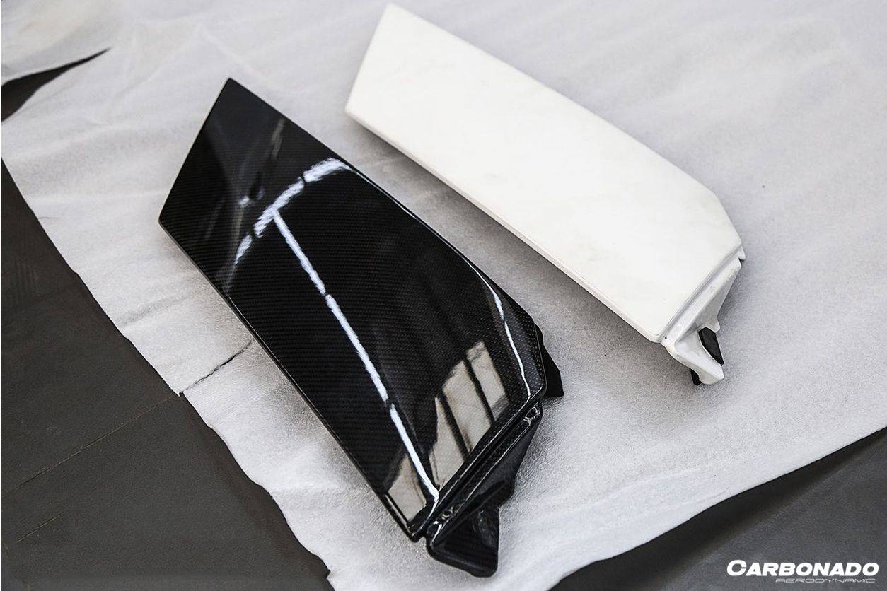Panel de admisión trasero de fibra de carbono estilo OEM para Lamborghini Aventador LP700 LP740 Coupé Carbonado 2011-2016