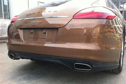 Faldón trasero de fibra de carbono estilo GMT para Porsche Panamera 970.1 Carbonado 2010-2013