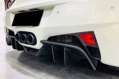 Carbonado 2010-2015 Ferrari 458 Coupe Spider OE Style Carbon Fiber Brake Lights Covers