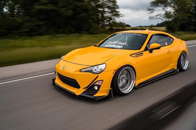 Aeroflow Dynamics Splitter (Trd Bumper) (2013-2016 Scion Frs) | JD