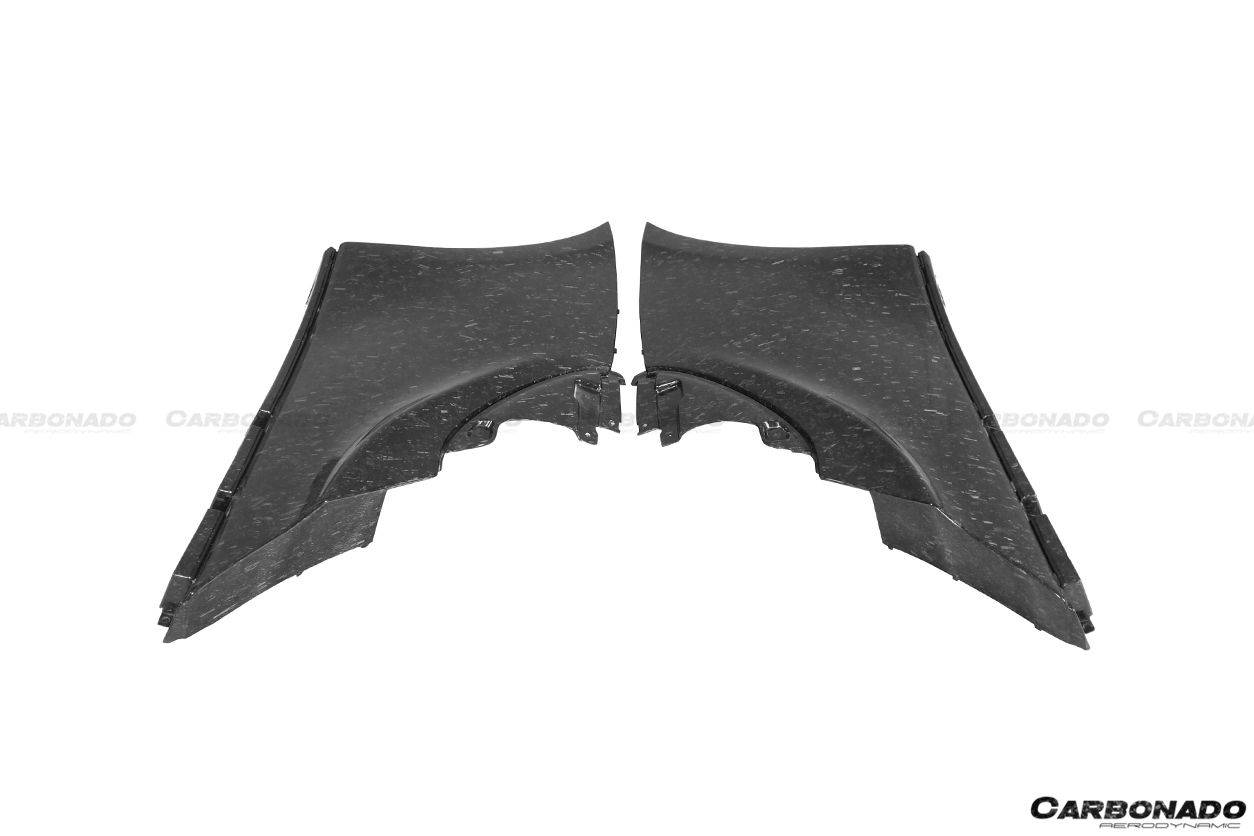Carbonado 2018-2021 McLaren 570S 600LT OEM Style Carbon Fiber Quarter Panel Rear Side Skirts