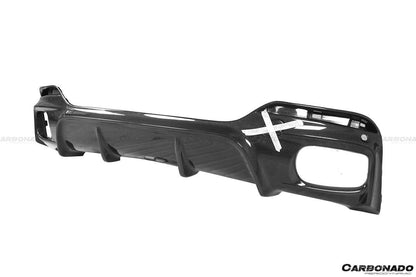 Borde trasero de fibra de carbono estilo 3D M-TECH para BMW X6 F16 2014-2019