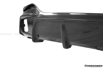 Borde trasero de fibra de carbono estilo 3D M-TECH para BMW X6 F16 2014-2019