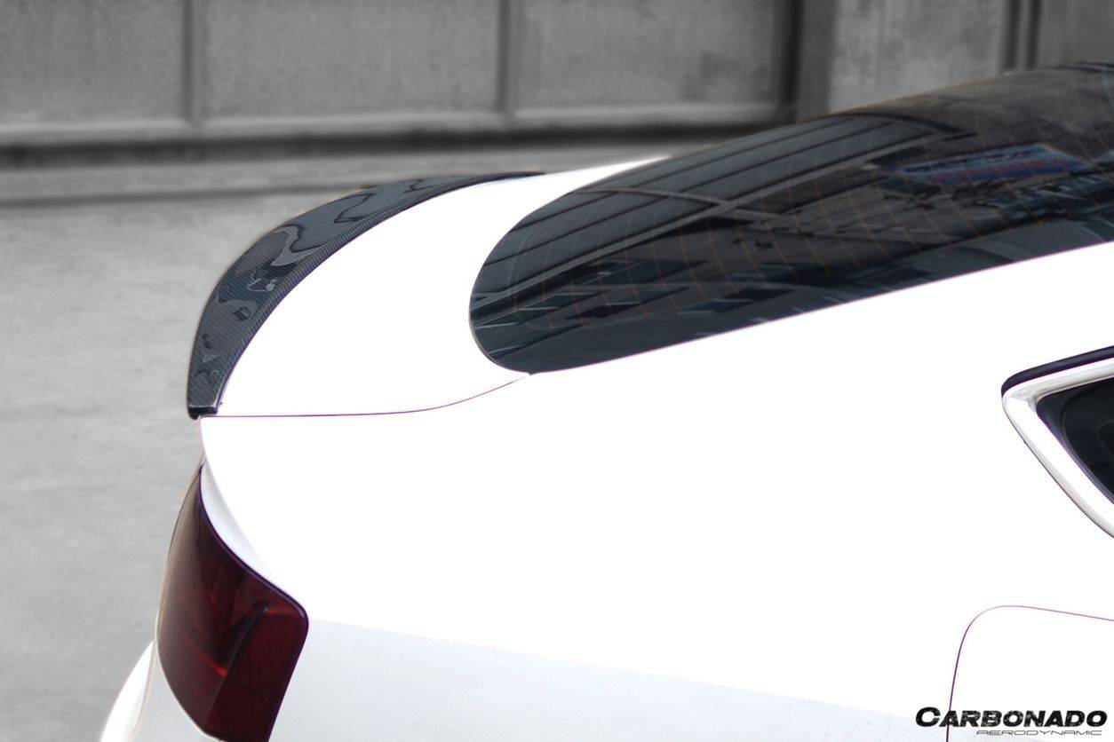 Carbonado 2009-2015 Audi A5 Coupe Sport Style Carbon Fiber Trunk Spoiler