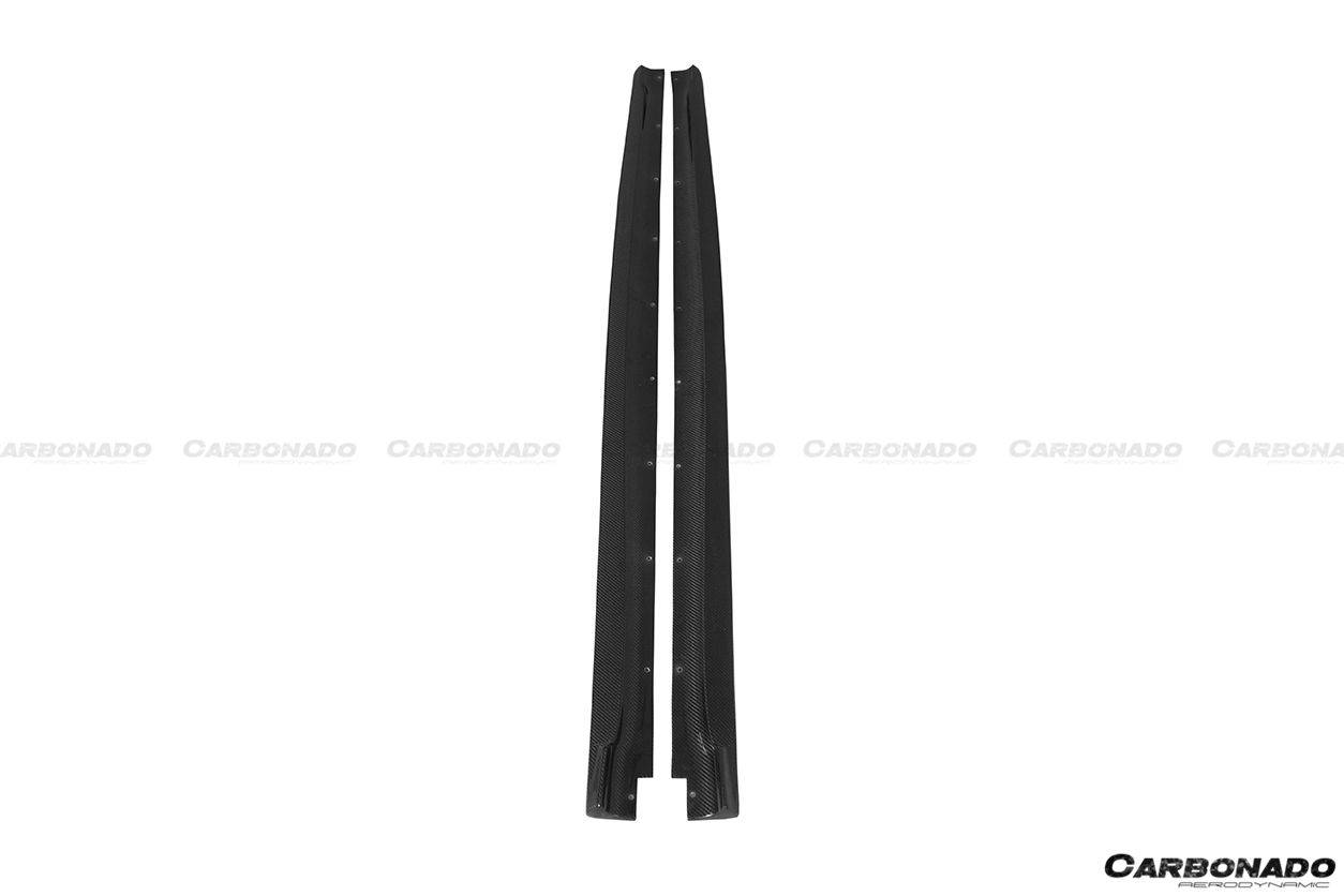 Carbonado 2014-2019 BMW X6 F16 M-TECH 3D Style Carbon Fiber Side Skirts