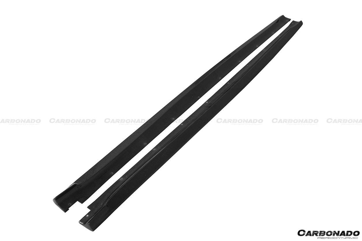 Carbonado 2014-2019 BMW X6 F16 M-TECH 3D Style Carbon Fiber Side Skirts