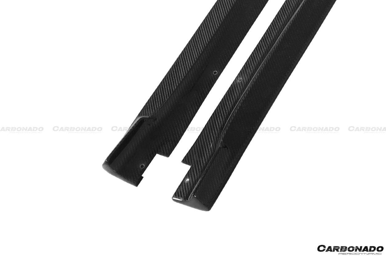 Carbonado 2014-2019 BMW X6 F16 M-TECH 3D Style Carbon Fiber Side Skirts
