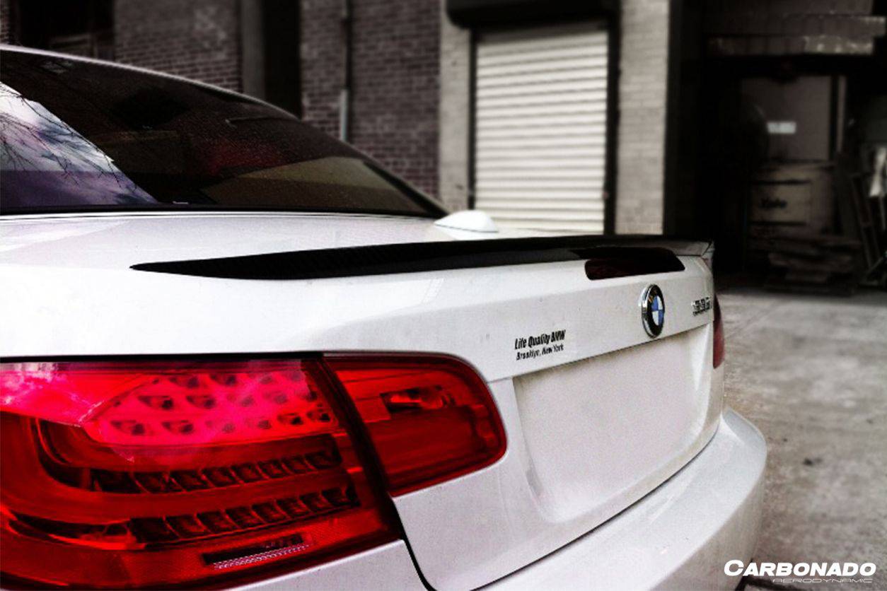 Carbonado 2008-2012 BMW 3 Series M3 E93 Carbon Fiber Trunk Spoiler