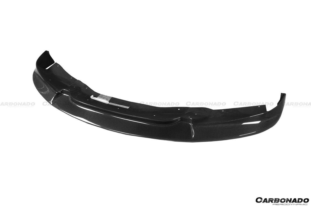 Borde delantero de fibra de carbono estilo 3D M-TECH para BMW X6 F16 2014-2019