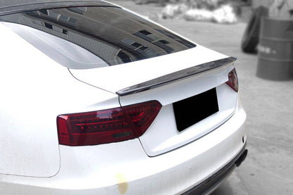 Carbonado 2009-2015 Audi A5 Coupe Sport Style Carbon Fiber Trunk Spoiler