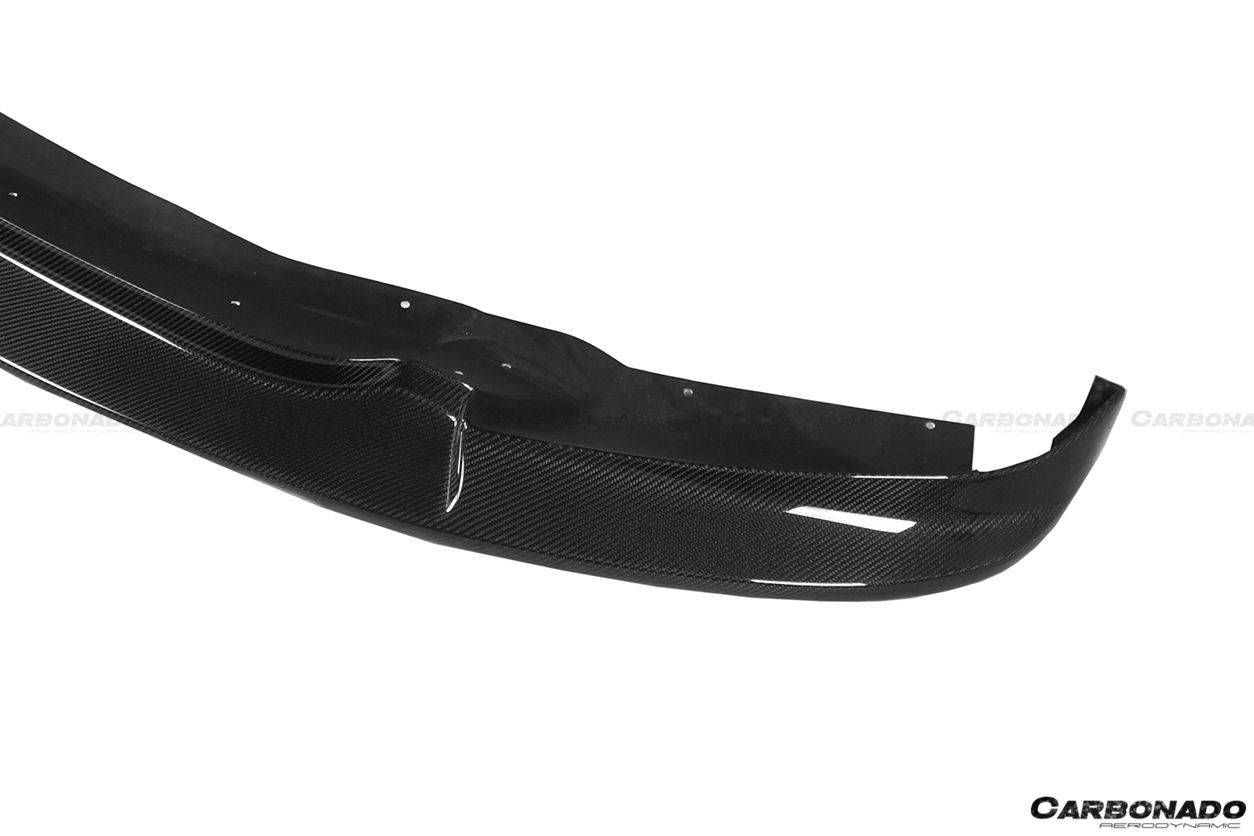 Borde delantero de fibra de carbono estilo 3D M-TECH para BMW X6 F16 2014-2019