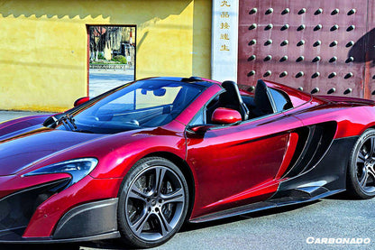 Carbonado 2011-2014 McLaren MP4 12C OEM Style Carbon Fiber Side Intake Blades