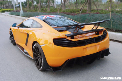 Carbonado 2011-2017 McLaren 650S MP4 12C BKSS Style Carbon Fiber Trunk Spoiler
