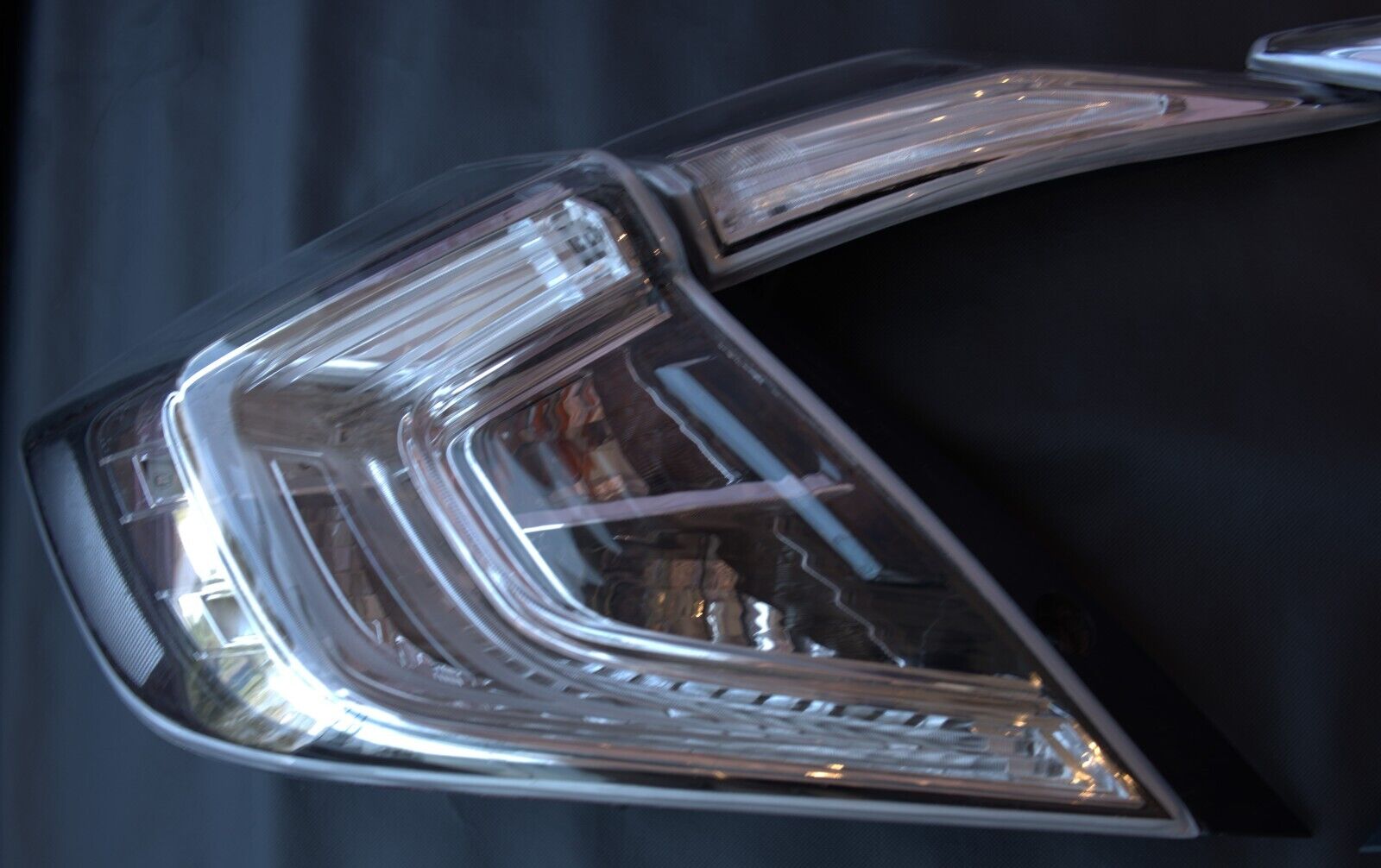 NTXGlow Clear Tail Light Lenses (2016-2021 Honda Civic Sedan)
