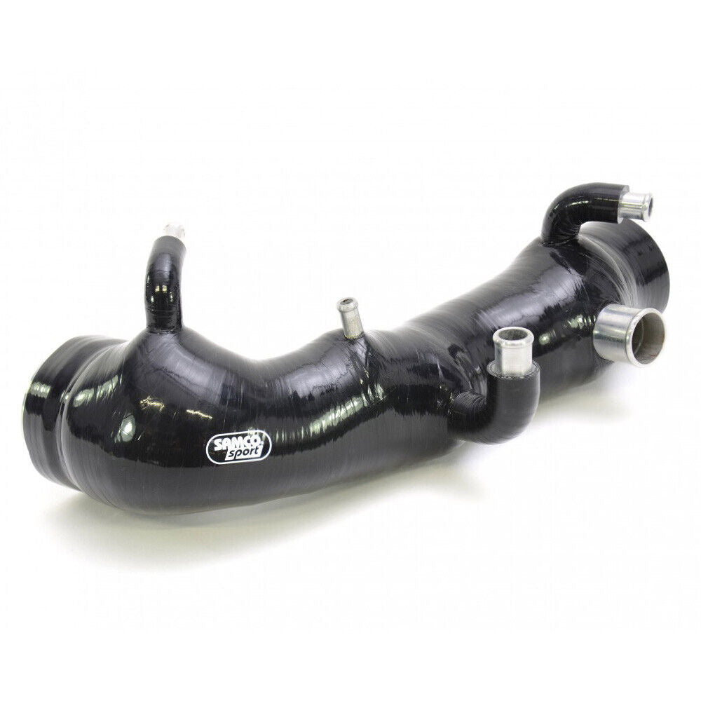 Manguera de entrada turbo de silicona SAMCO (negra) (2008-2014 WRX)