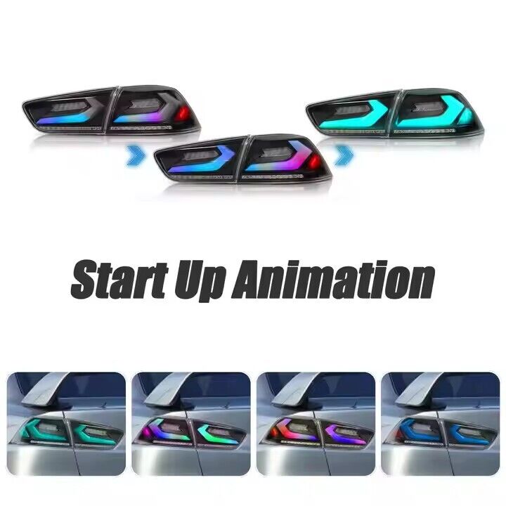 NTXGlow LED Tail Lights RGB Or Plugplay (2008-2015 Mitsubishi Lancer)