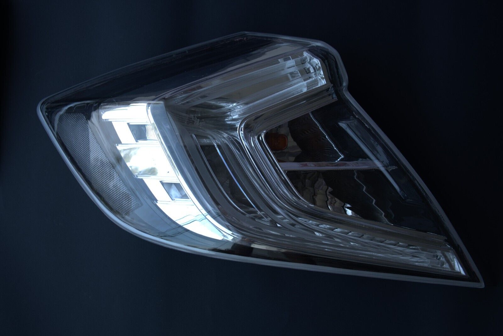 NTXGlow Clear Tail Light Lenses (2016-2021 Honda Civic Sedan)