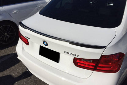 Carbonado 2013-2019 BMW 3 Series F30 MP Style Carbon Fiber Trunk Spoiler
