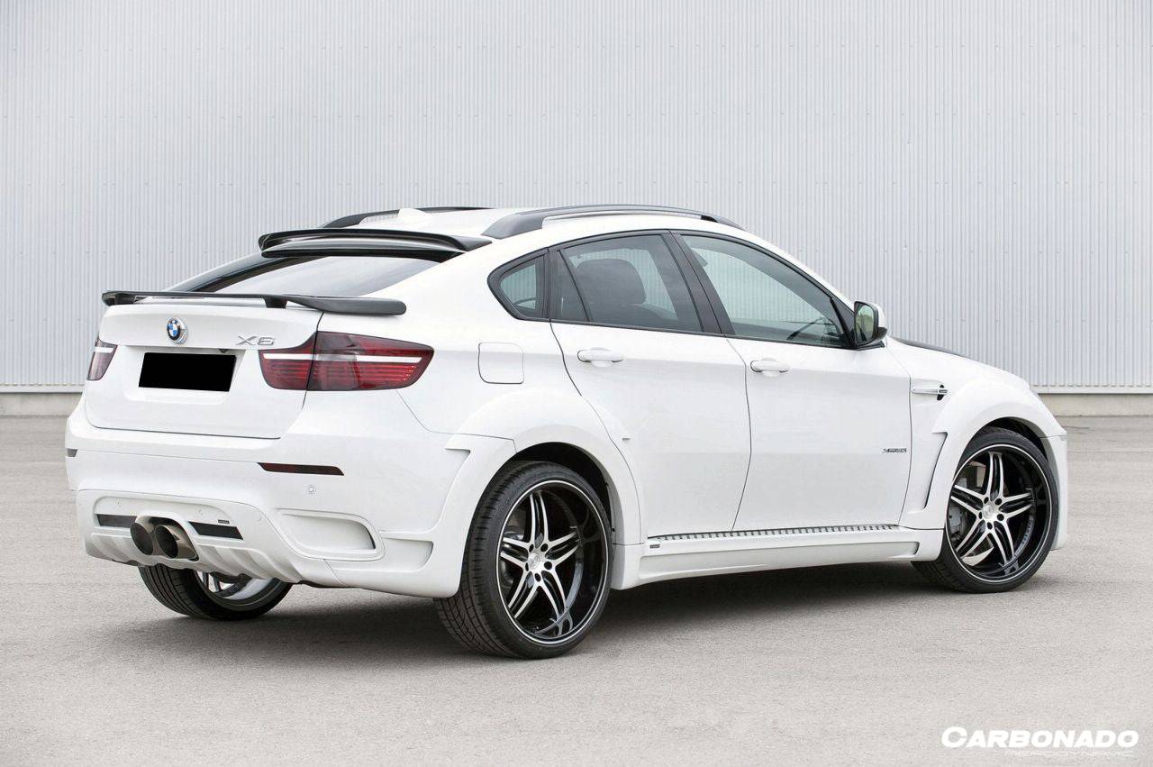Carbonado 2009-2014 BMW E71 X6  X6M HM Style Carbon Fiber Roof Spoiler