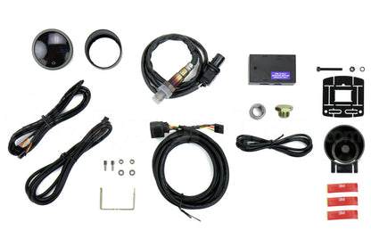 Kit de relación aire-combustible de banda ancha premium Prosport de 2-1/16" - Ámbar/Blanco