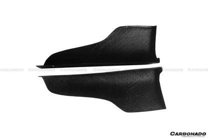 Carbonado RX Style Carbon Fiber Spliter | 2003-2006 Mitsubishi Evo 7/8/9