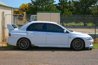 Carbonado RX Style Carbon Fiber Spliter | 2003-2006 Mitsubishi Evo 7/8/9