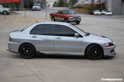 Carbonado RX Style Carbon Fiber Spliter | 2003-2006 Mitsubishi Evo 7/8/9