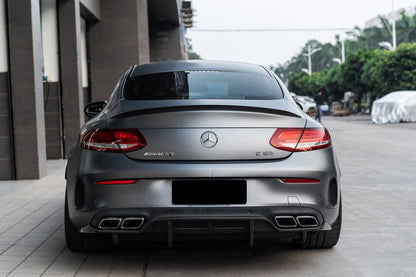 Carbonado AMG Coupe PS Style Rear Diffuser | 2015-2018 Mercedes Benz W205 C63 S