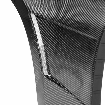 Seibon 10mm Wider Carbon Fiber Fenders (Nissan 370Z) - Seibon