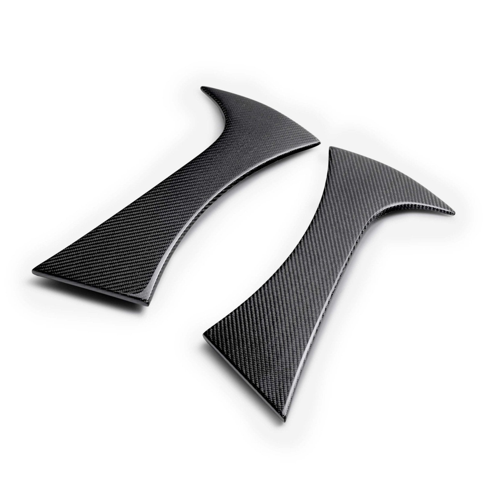 Seibon 2 - Door Coupe Carbon Fiber Fender Trim - Gloss Finish (22 - 24 GR86/BRZ) - Seibon