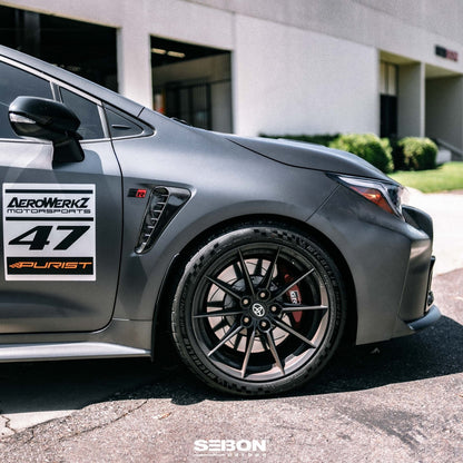 Seibon Carbon Fiber Fender Vents (2023 Toyota GR Corolla) - Seibon