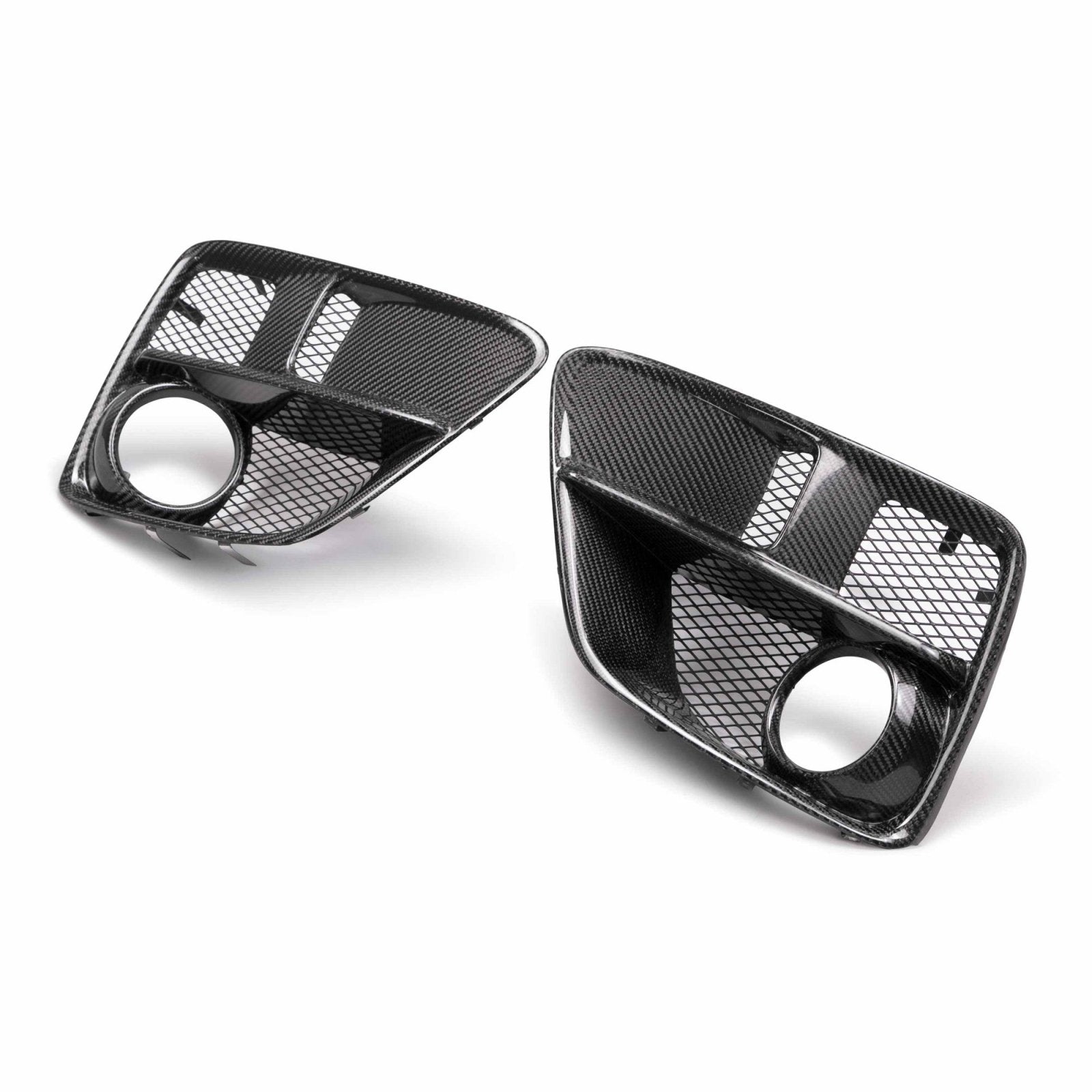 Seibon Carbon Fiber Fog Light Surround (15+ WRX/STI) - Seibon