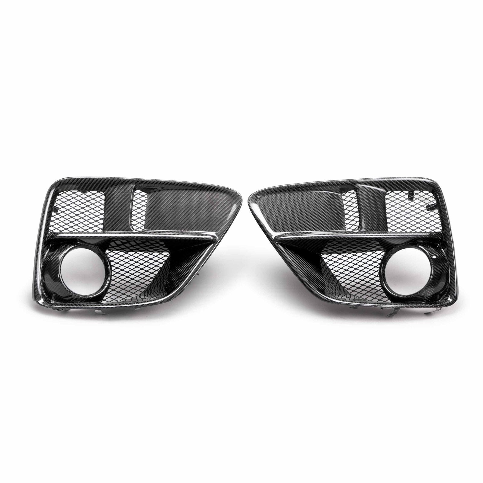 Seibon Carbon Fiber Fog Light Surround (15+ WRX/STI) - Seibon