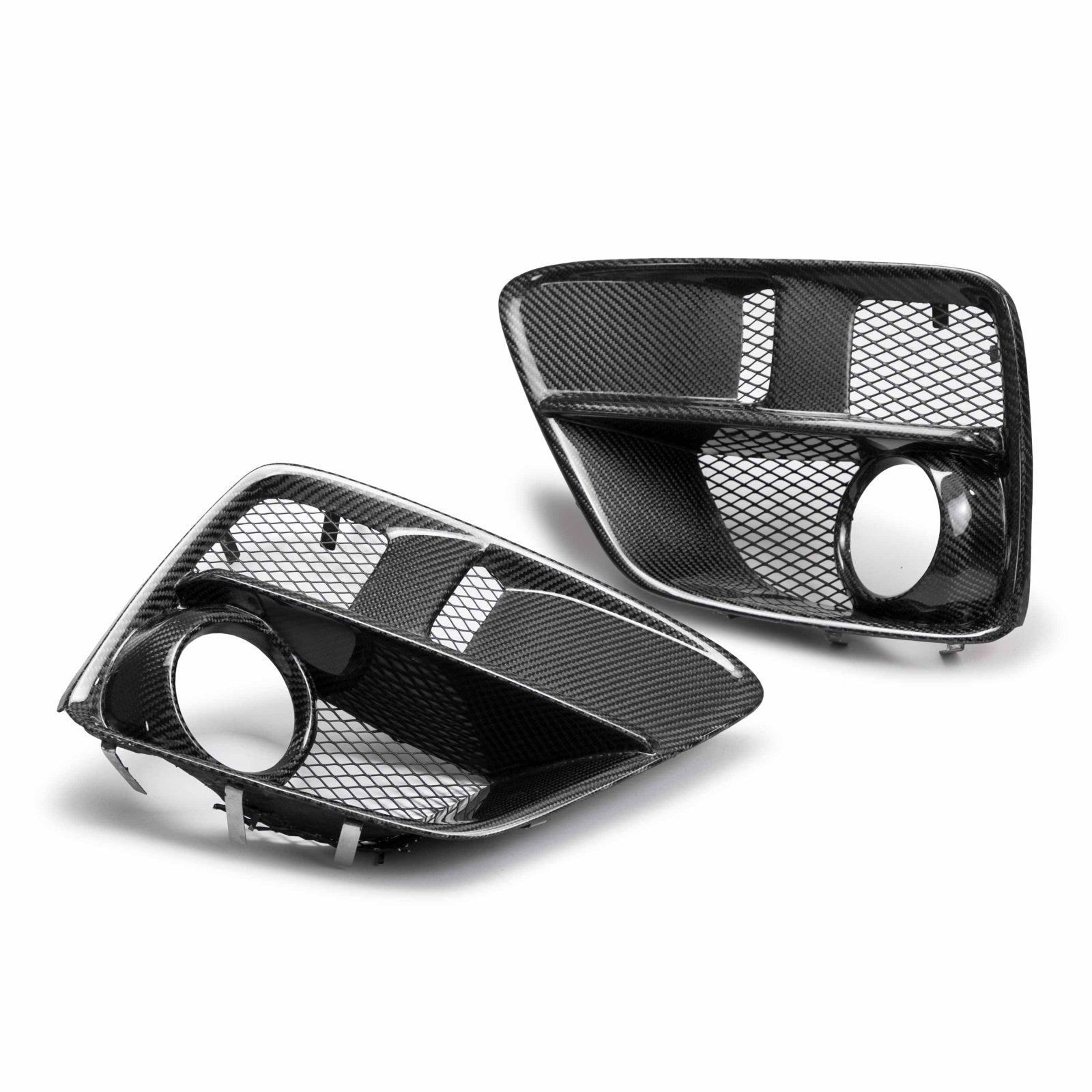 Seibon Carbon Fiber Fog Light Surround (15+ WRX/STI) - Seibon