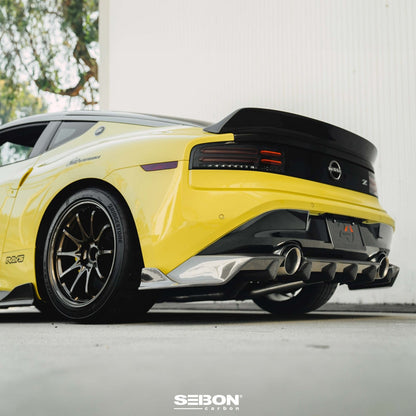 Seibon MB - Style Carbon Fiber Rear Diffuser (2023+ Nissan Z) - Seibon