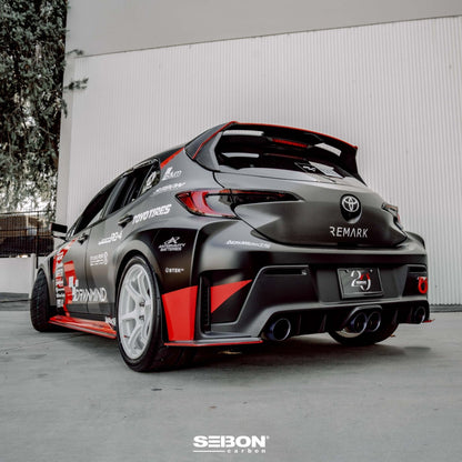 Seibon MB - Style Carbon Fiber Rear Lip (2023+ Toyota GR Corolla) - Seibon