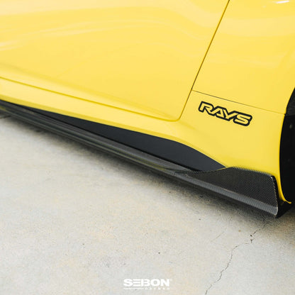 Seibon MB - Style Carbon Fiber Side Skirt (2023+ Nissan Z) - Seibon