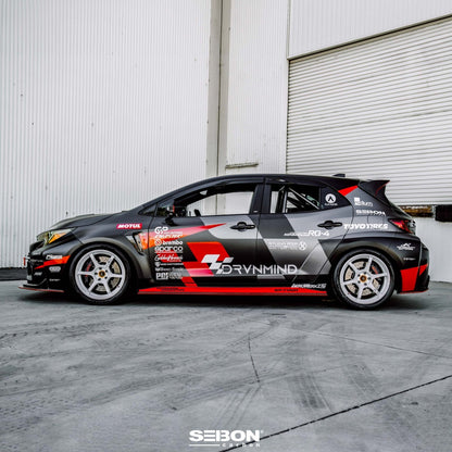 Seibon MB - Style Carbon Fiber Side Skirts (2023+ Toyota GR Corolla) - Seibon