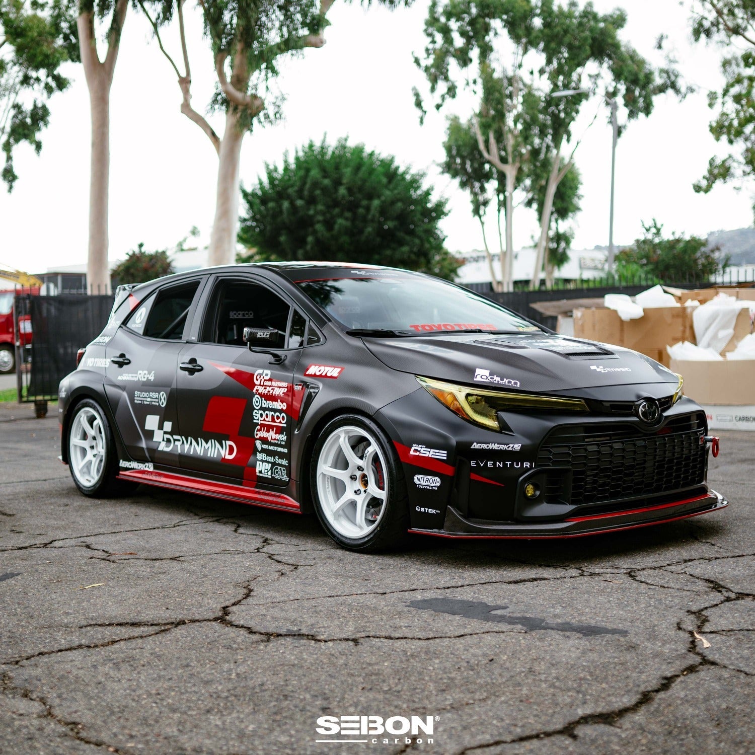 Seibon OE - Style Dry Carbon Fenders (2023+ Toyota GR Corolla) - Seibon