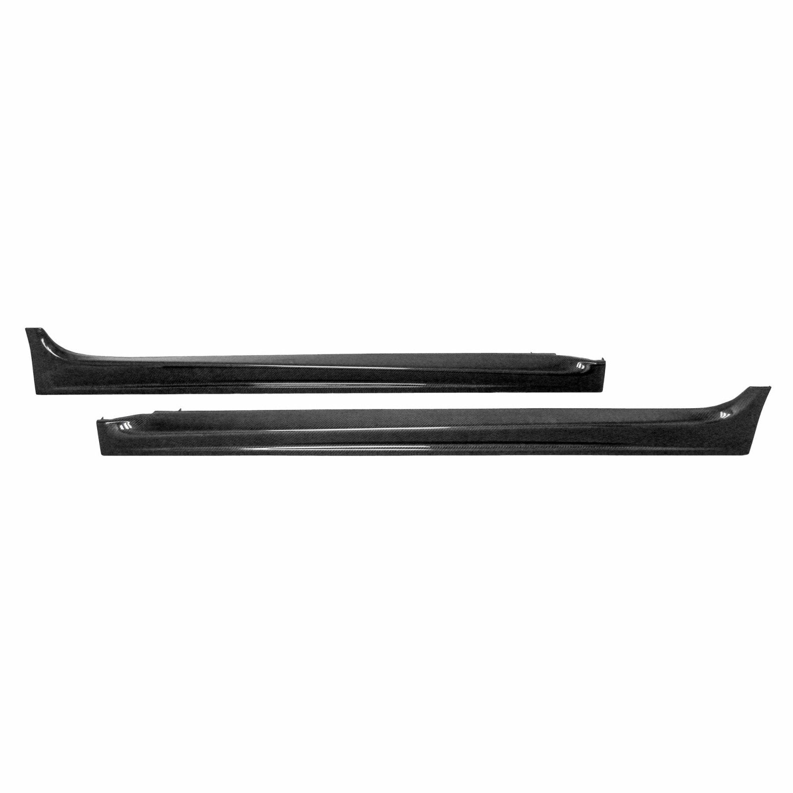 Seibon OEM - Style Carbon Fiber Side Skirts (Evo X) - Seibon