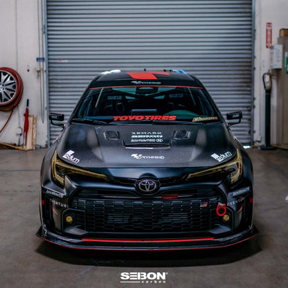 Seibon VS - Style Dry Carbon Hood - Gloss Finish (2023 Toyota GR Corolla) - Seibon