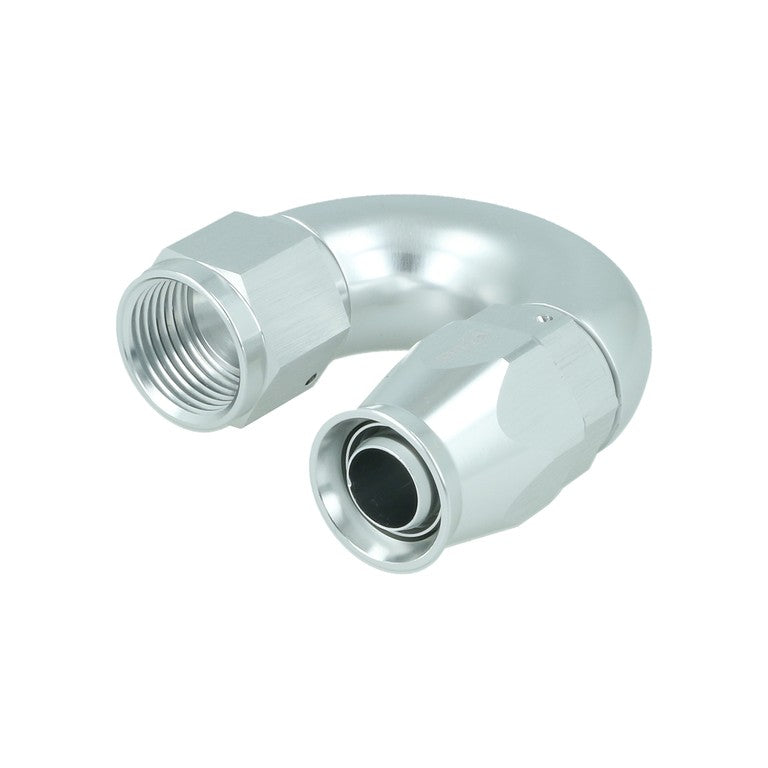 PTFE Swivel Hose End Fitting High Flow - 180° (SF-HP18D4-B)