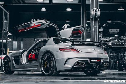 Carbonado 2010-2015 Mercedes Benz W197 SLS AMG BKSS Style Carbon Fiber Trunk Spoiler