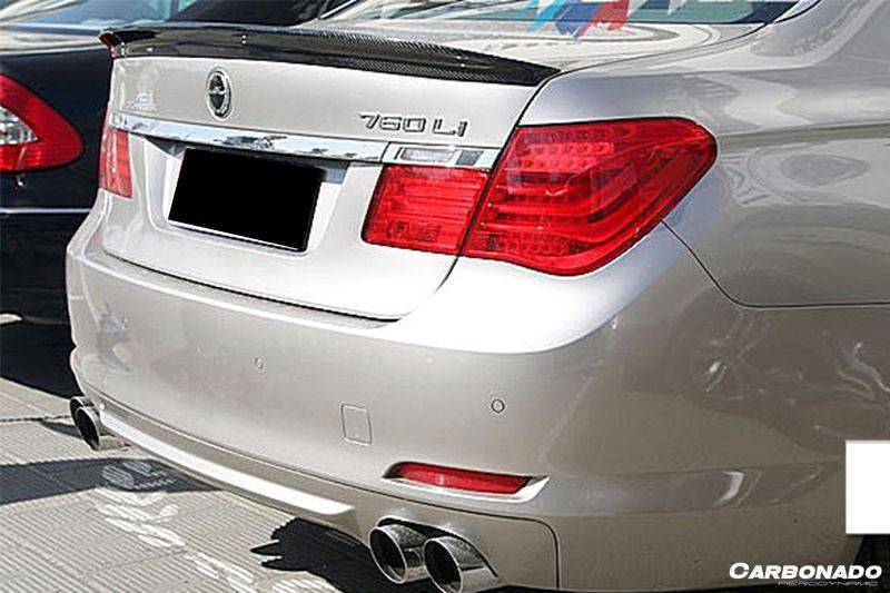 Carbonado 2009-2015 BMW 7 Series F01 ASC Style Carbon Fiber Turnk Spoiler