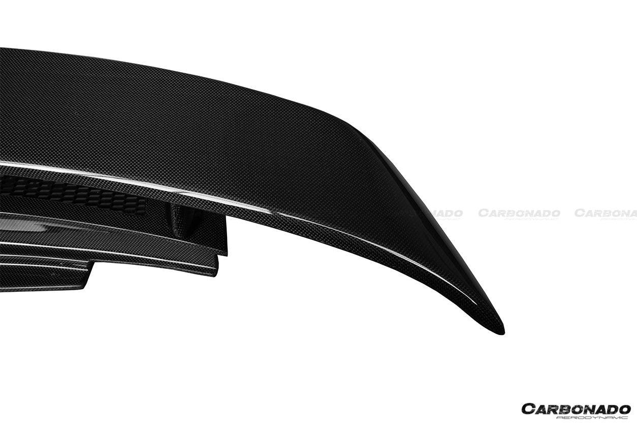 Alerón de maletero de fibra de carbono para Audi R8 Spyder GT Carbonado 2010-2015